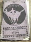 CRT10DE Carte veche -Die Warte: Monatsschrift f&uuml;r Literatur und Kunst (Turnul: Revistă lunară de literatură și artă), M&uuml;nchen, Aprilie 1909
