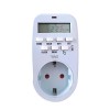 Priza programabila Well TIMER-DIG-01-WL, 16 A, interior