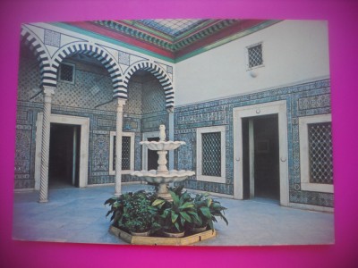 HOPCT 6526 MUZEUL BARDO-- TUNISIA -STAMPILOGRAFIE-AFRICA-CIRCULATA foto