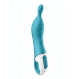 Stimulator A-Mazing 2 Punctul A 12 Moduri Vibratii Silicon USB Turcoaz 21.7 cm