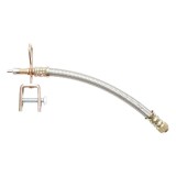 Prelungitor valva roata flexibil cu protectie metalica si clips 150/180 mm
