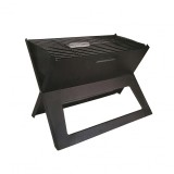 Gratar Pliabil Portabil Slim LEXI, 45x30x35cm, Negru - Ideal Camping, Gradina, Picnic