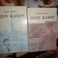 Mein Kampf - Adolf Hitler 2 volume,editura beladi ,an1997,604pagini