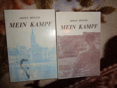 Mein Kampf - Adolf Hitler 2 volume,editura beladi ,an1997,604pagini foto