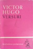 Versuri Victor Hugo - Biblioteca Scolarului, Editura Tineretului 1962, Carte Poezie Romana, Coperta Necartonata