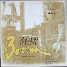 Disc vinil, LP. BOEMA (OPERA IN 4 ACTE) SETBOX 3 DISCURI VINIL-GIACOMO PUCCINI