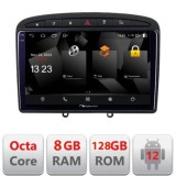 Navigatie Peugeot 308 Quad Core 5960Pro-038 Android Octa Core Qualcomm 2K Qled 8+128 DTS DSP 360 4G Optical CarStore Technology
