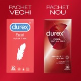 Pachet Prezervative Durex Feel Ultra Thin 2x10, 20 bucati