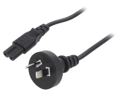 Cablu Alimentare 1,8m 2x0,75mm2 IEC C7 PVC foto