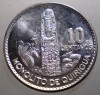 J.387 GUATEMALA 10 CENTAVOS 1961 XF/AUNC ARGINT, America Centrala si de Sud