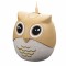 Suport amuzant pentru scobitori, Pufo Happy Owly, 8 cm- design simpatic de bufnita pentru masa vesela si practica