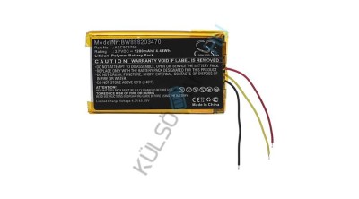 &amp;Icirc;nlocuire baterie pentru căști fără fir VHBW pentru SteelSeries AEC503759 - 1200 mAh 3,7 V Li-polimer foto