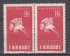 ROMANIA 1944 LP 164 - 30 DE ANI FEDERATIA ROMANA RUGBY PERECHE MNH, Nestampilat