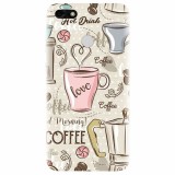 Husa silicon pentru Huawei P9 Lite, Coffe And Donuts
