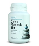 CALCIU+MAGNEZIU+ZINC 40CPR, Alevia