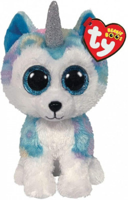 Plus ty 15cm boos catelusa husky unicorn foto