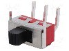 Intrerupator glisant, 2 pozitii, SPDT, ON-ON, E-SWITCH - 500SSP1S1M6QEA