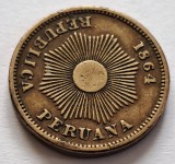 Peru , 1 Centavo 1864