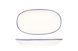 Bonna Placa de service - Linea Blue - Por&Aring;&pound;elan - 24x14 cm - set de 2