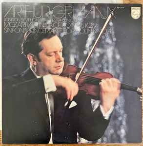 Vinil LP &amp;quot;Japan Press&amp;quot; Mozart - Arthur Grumiaux &amp;lrm;&amp;ndash; Violin Concerto No. 5 (EX) foto