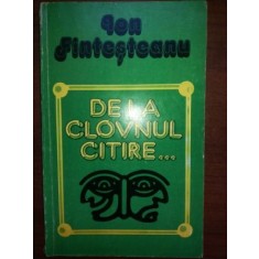 De la clovnul citire- Ion Fintesteanu