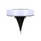 Lumină solară LED, de formă rotundă, pentru iarbă sau grădină, Impermeabilă, eMazing, Lumină albă caldă, 14.5x12.4 cm