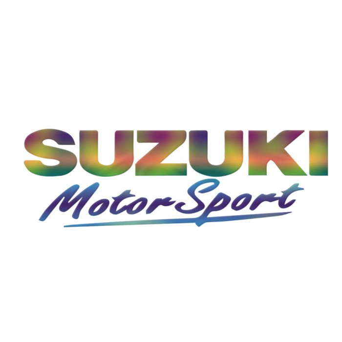 Sticker Suzuki Motorsport , Autocolant Sportiv pentru Masina, Ideal pentru Pasionatii de Viteza