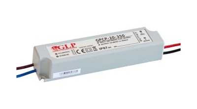 Sursă de alimentare GLP GPCP-20-700, driver de tensiune 700mA/9-30V, CC, PFC, plastic IP67 foto