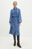 Answear Lab rochie midi, evazată