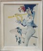 Gheorghe Mihai - Flautul Galben - Ulei/Panza 50x61.5cm - Semnat - Album Arta cu Certificat Autenticitate