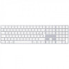 Tastatura Bluetooth Apple Magic MQ052RO/A, Tastatura numerica, Layout RO, Alb