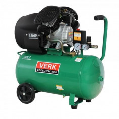 VERK VAC-3050 Compresor de aer 3.0 CP 50 L foto