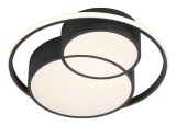 Plafoniera LED Rabalux Zenith, 40W, alb-negru