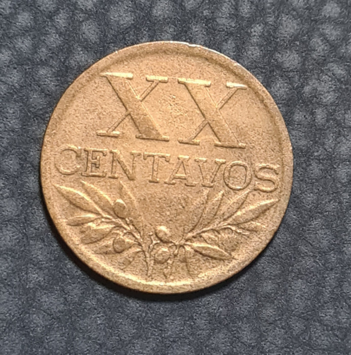 Portugalia XX centavos 1949