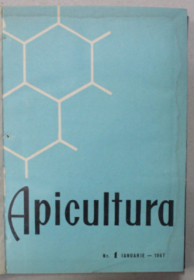 APICULTURA IN ROMANIA , REVISTA LUNARA DE STIINTA SI PRACTICA APICOLA ...ANUL XX , COLEGAT DE 12 NUMERE , IANUARIE - DECEMBRIE , 1967 foto