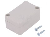 Carcasă Universală ABS Gri 40x64x30mm, KRADEX