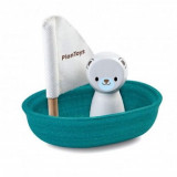 Cumpara ieftin Jucarie din lemn - Sailing Boat-Polar Bear | Plan Toys