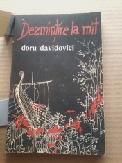 Doru Davidovici - Dezmintire la mit