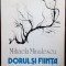 MIHAELA MINULESCU: DORUL SI FIINTA/VERSURI 1986/DEDICATIE-AUTOGRAF PT M. MIHALAS