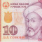 Bancnota Tadjikistan 10 Somoni 2018 - P24c UNC
