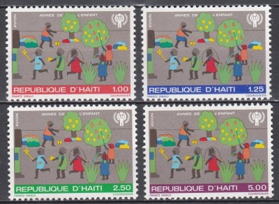 Haiti 1979 - Anul Internațional al Copilului, PA, MNH foto
