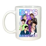 Cana alba personalizata BTS, INOVATIX&reg;. 330ml