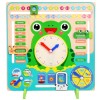 Puzzle pentru timp, Sunmostar, Lemn, Multicolor