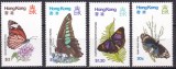 Hong Kong 1979 fauna fluturi MI 353-356 MNH ww80, Nestampilat
