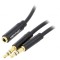 Cablu Audio Jack 3.5mm 3pin 0.3m