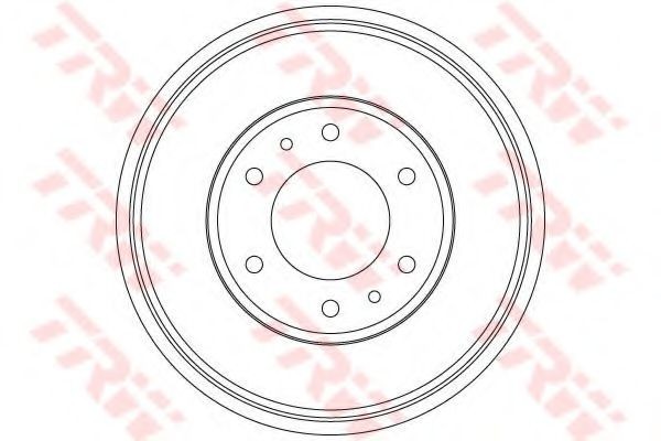 Tambur frana MITSUBISHI L 200 (KB, KA) (2004 - 2016) TRW DB4423