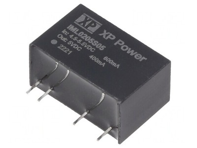 Convertor DC/DC 5V 2W 400mA SIP7 foto