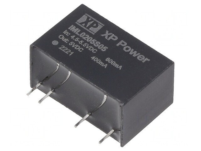Convertor DC/DC 5V 2W 400mA SIP7