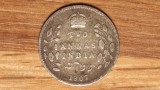 Cumpara ieftin India Britanica - moneda de colectie argint - 2 annas 1907 - Edward VII, Asia