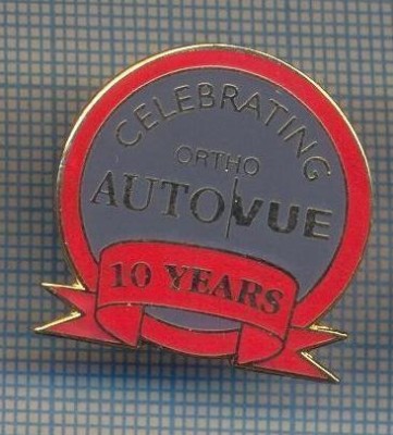 AX 1126 INSIGNA -MEDICINA - CELEBRATING ORTHO AUTO VUE -PENTRU COLECTIONARI foto
